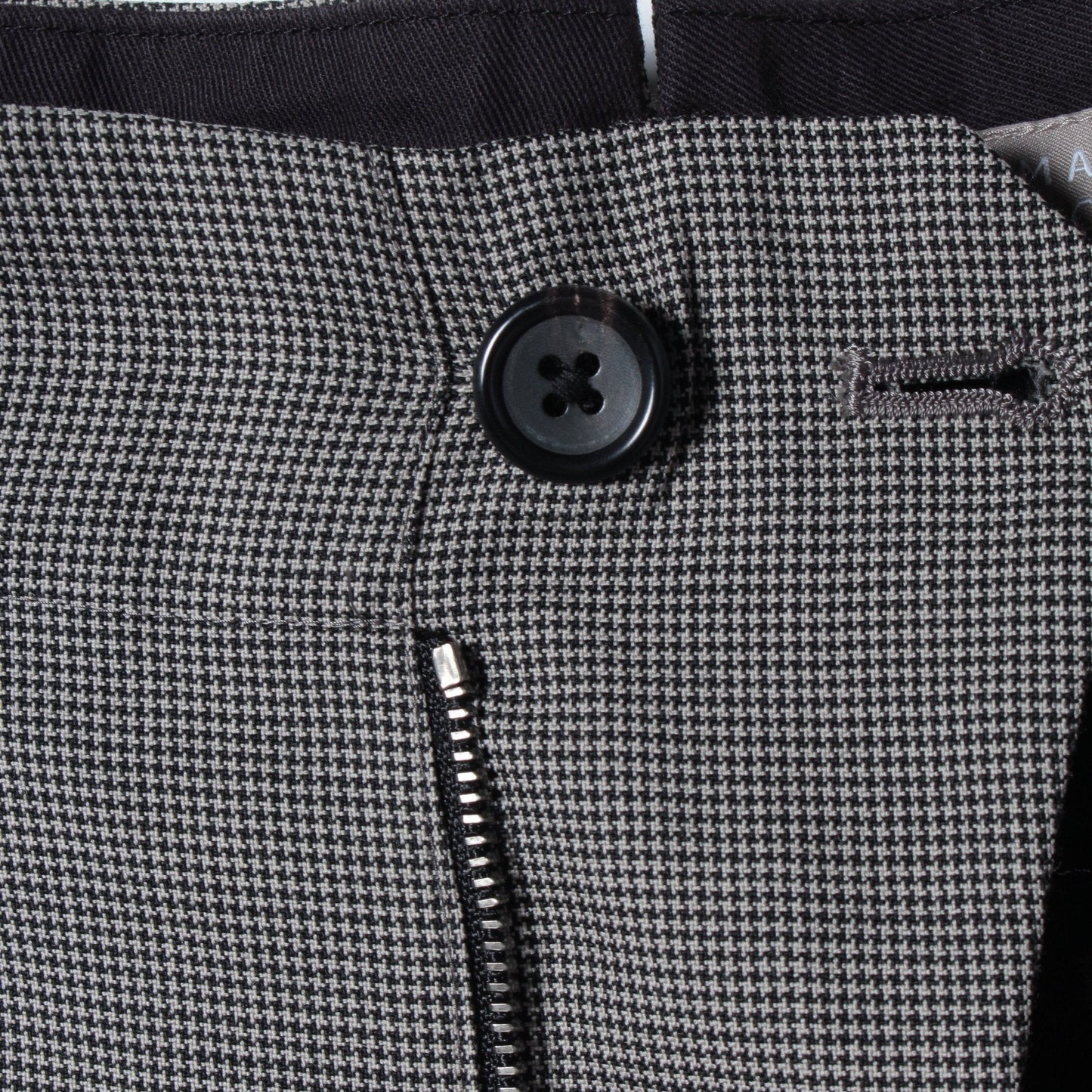 FINE WOOL POPLIN TROUSERS