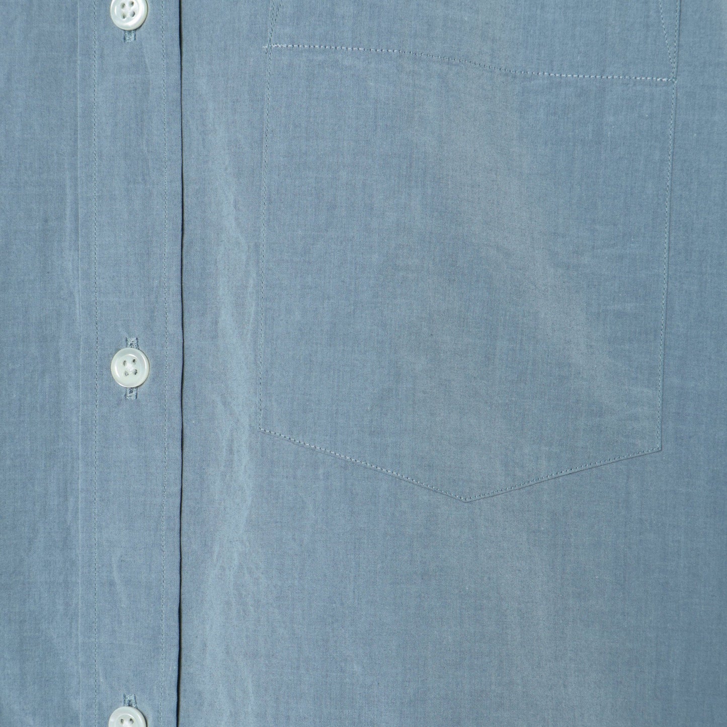 FINE COTTON CHAMBRAY SHIRT