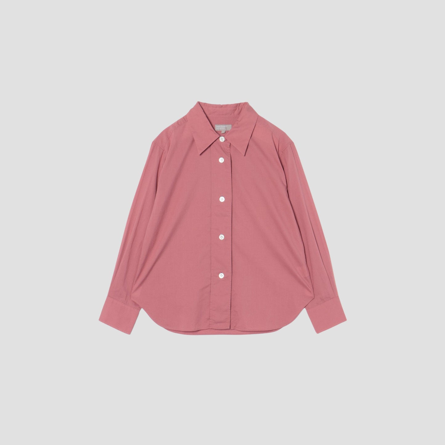 PIECE DYED WASHED COTTON SHIRT