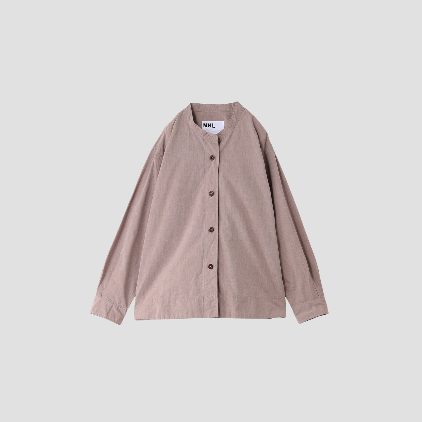 NATURAL COTTON CHAMBRAY SHIRT