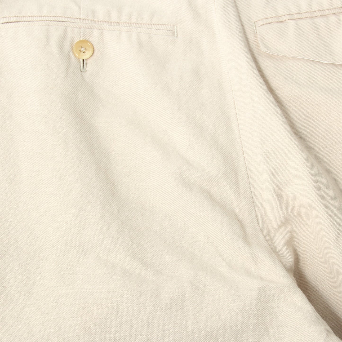 COTTON LINEN TWILL TROUSERS