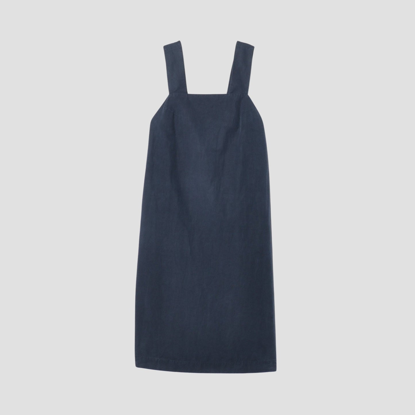 COTTON LINEN SILK POPLIN DRESS