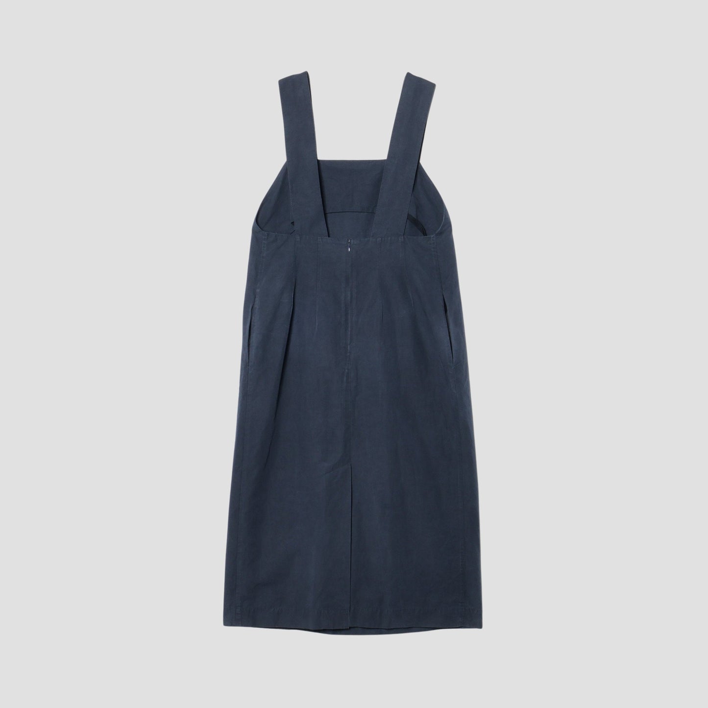 COTTON LINEN SILK POPLIN DRESS