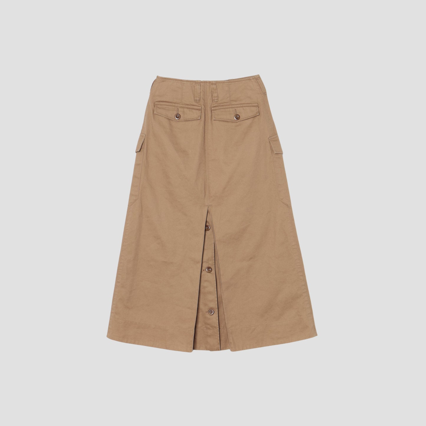 JAPANESE COTTON LINEN DRILL SKIRT