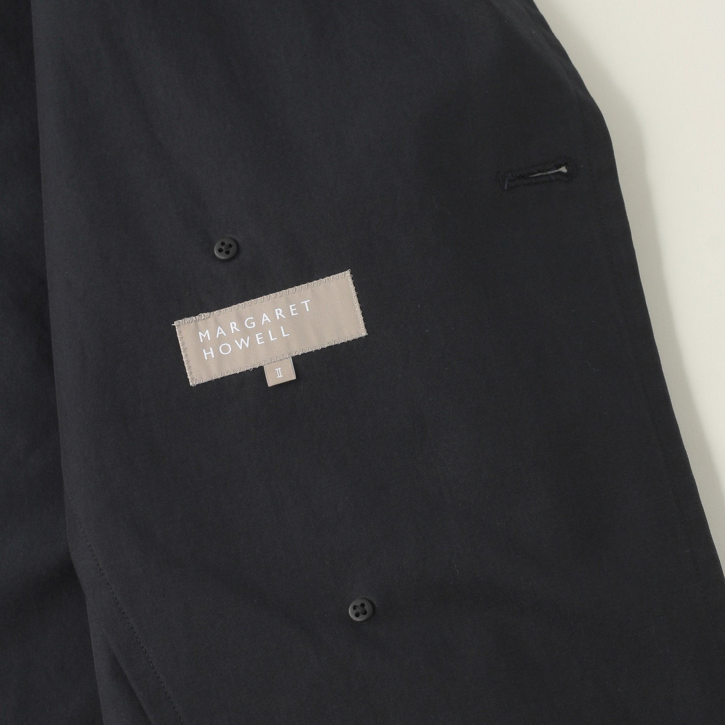 COMPACT COTTON TWILL COAT