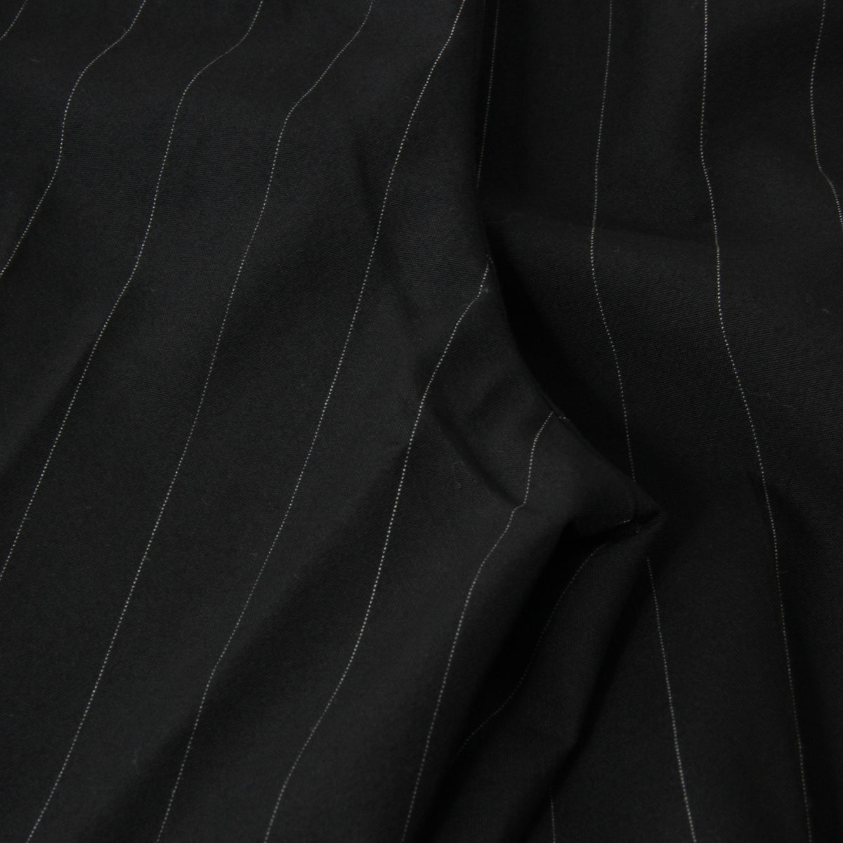 WIDE PINSTRIPE WOOL TROUSERS