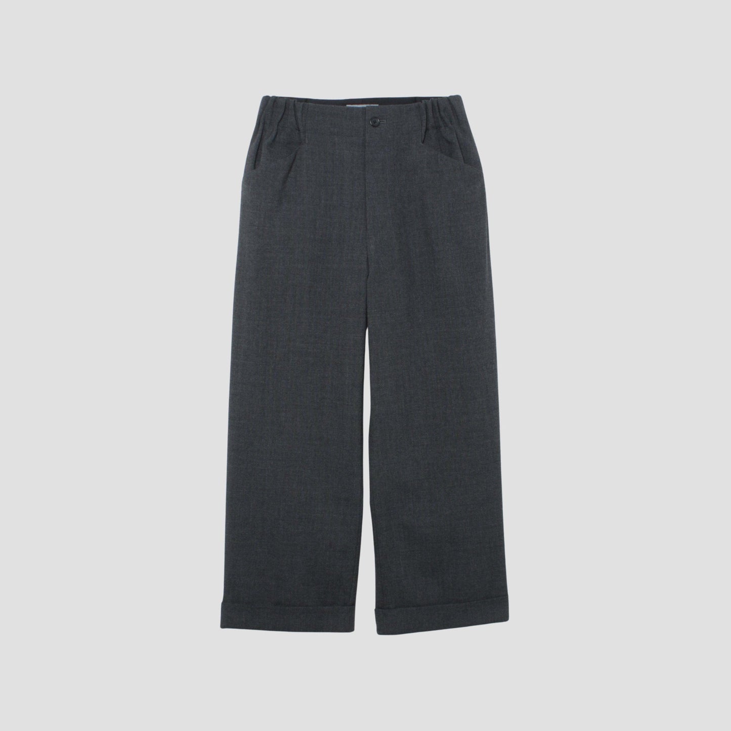 HIGHTWIST WOOL TROUSERS