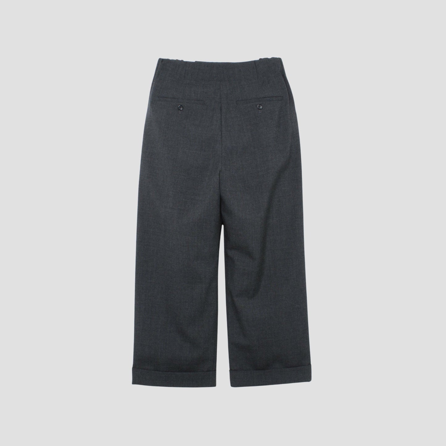 HIGHTWIST WOOL TROUSERS