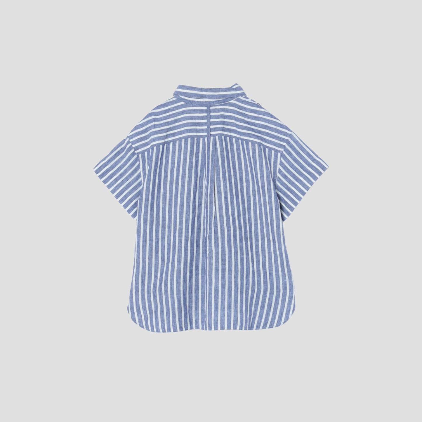 WIDE STRIPE LINEN SHIRT