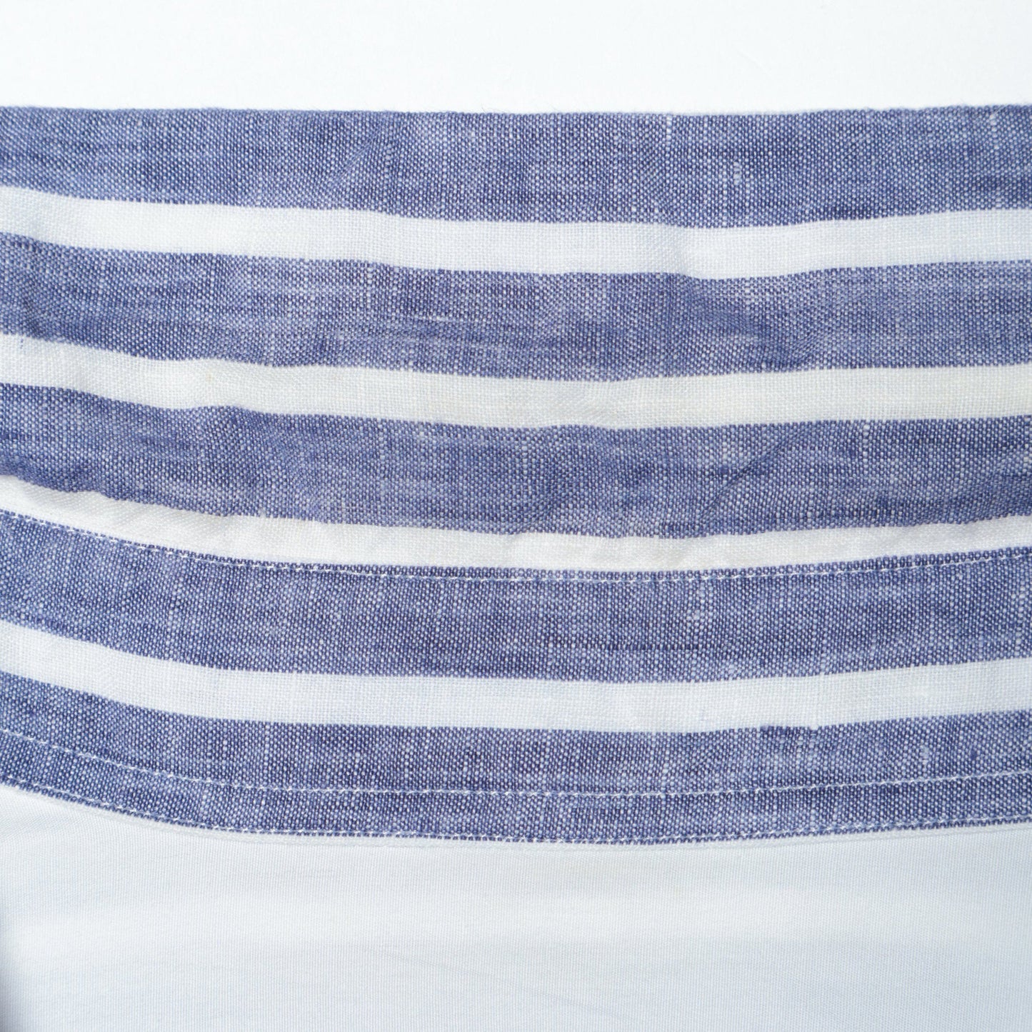 WIDE STRIPE LINEN SHIRT