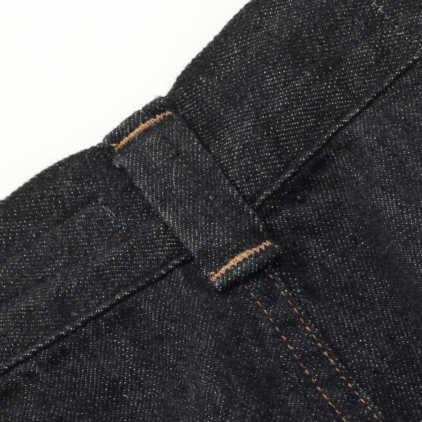 CANTON LIGHT DENIM BLACK TROUSERS