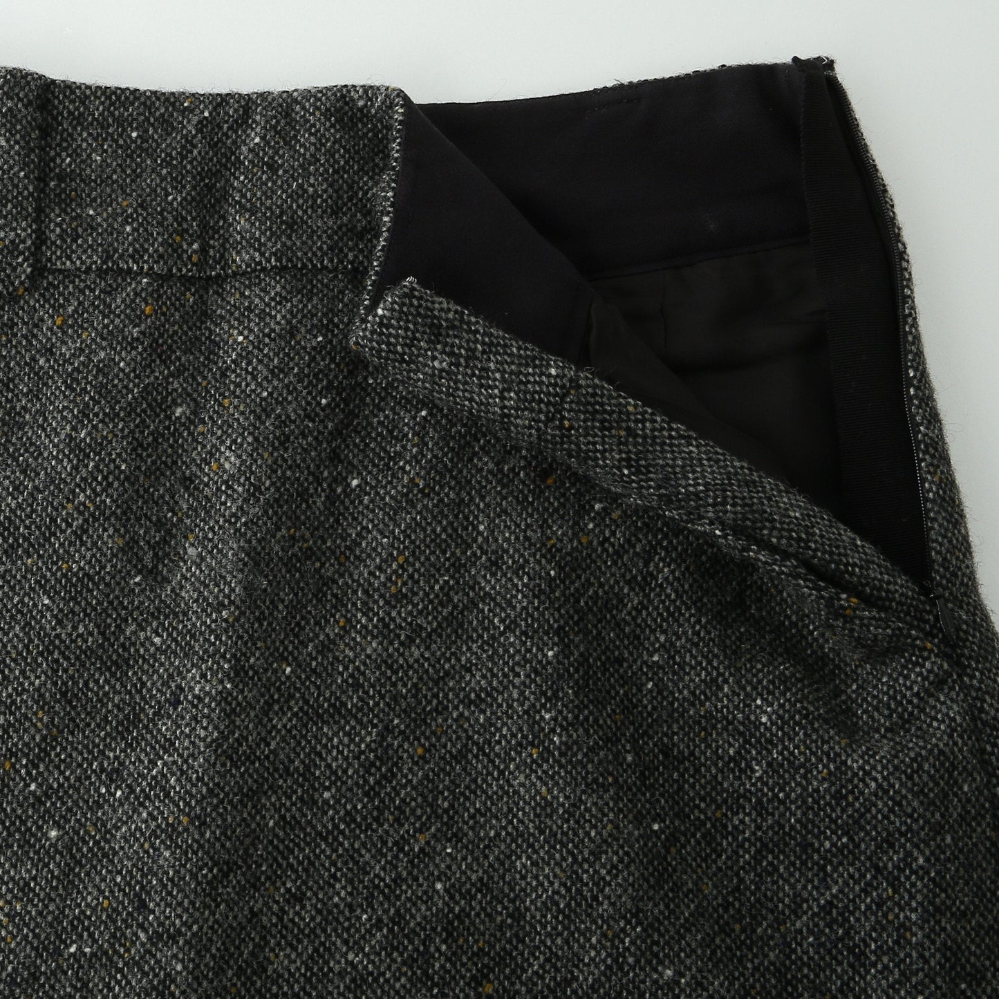 WOOL TWEED SKIRT