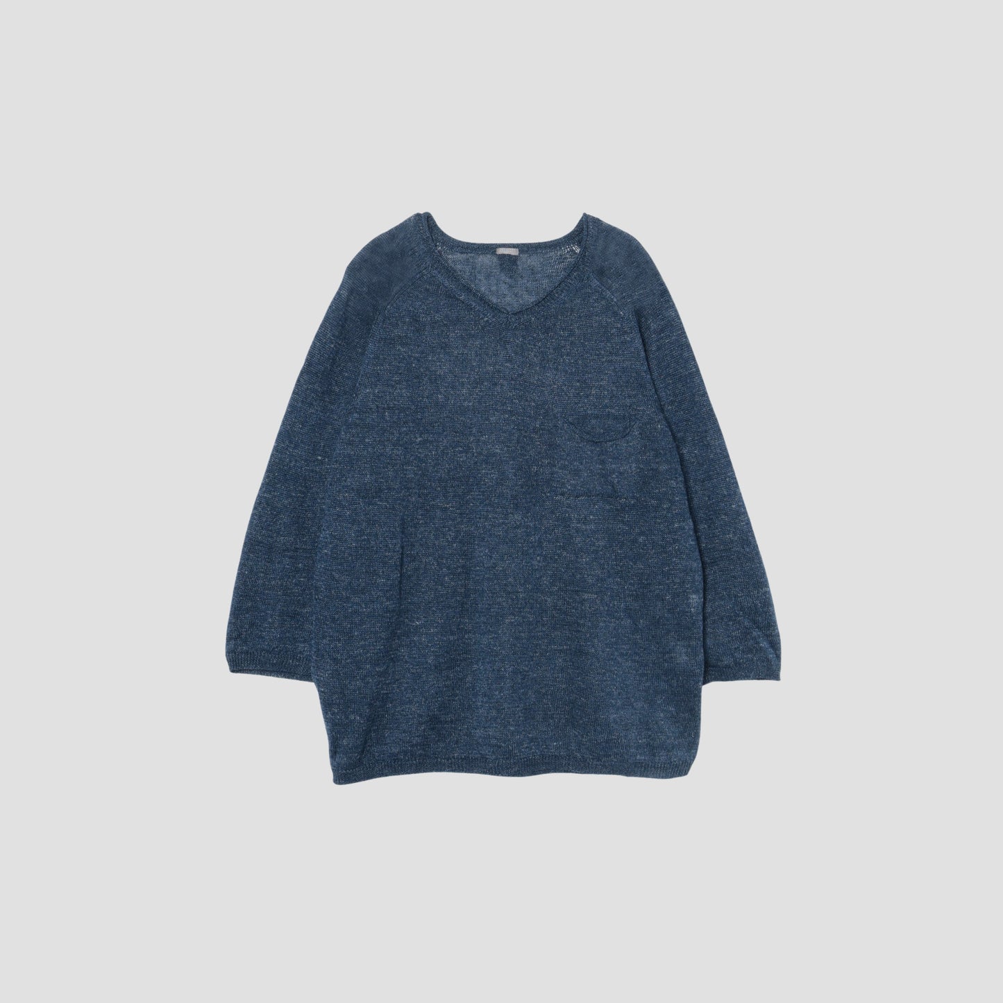 NATURAL MELANGE LINEN KNIT