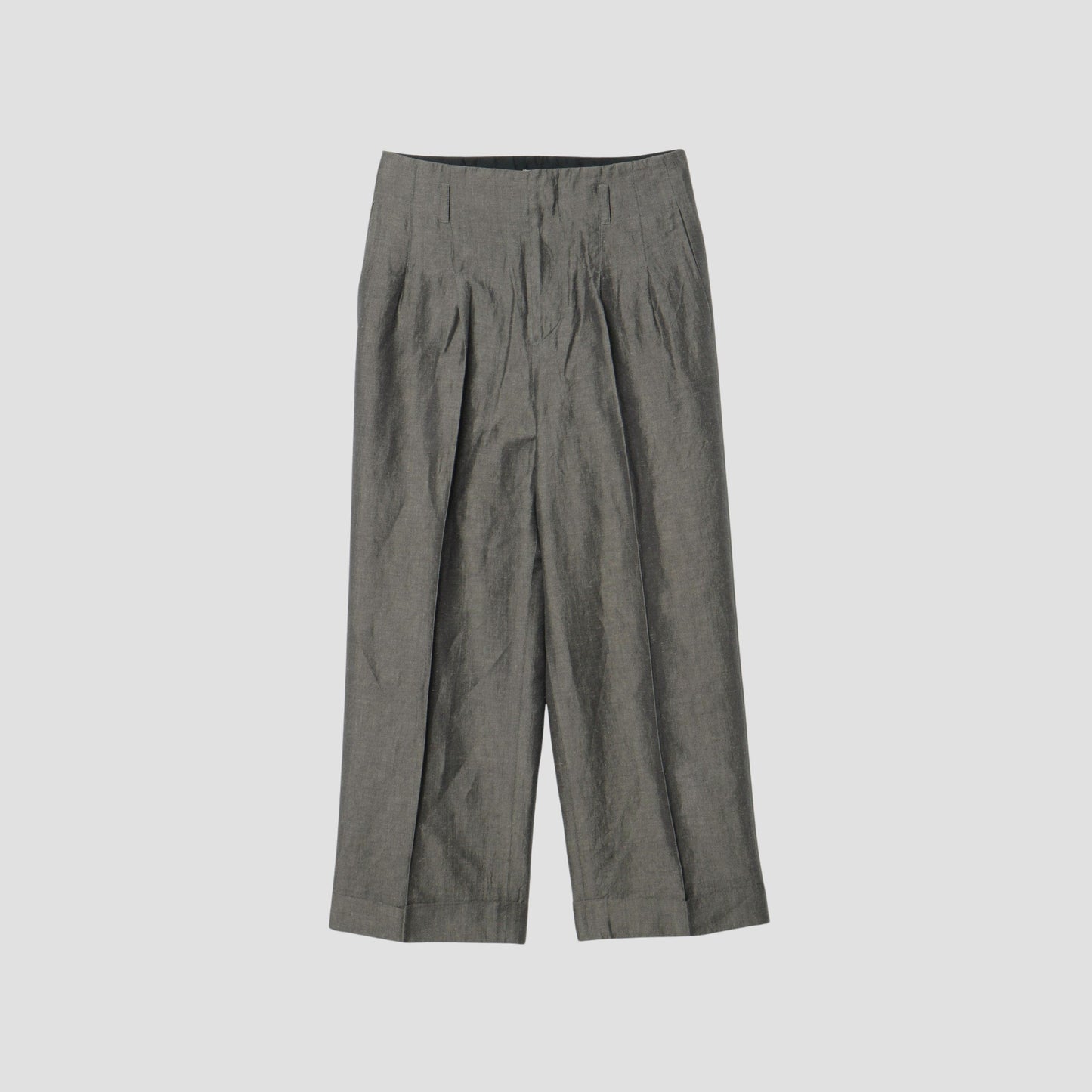 LINEN COTTON TROUSERS
