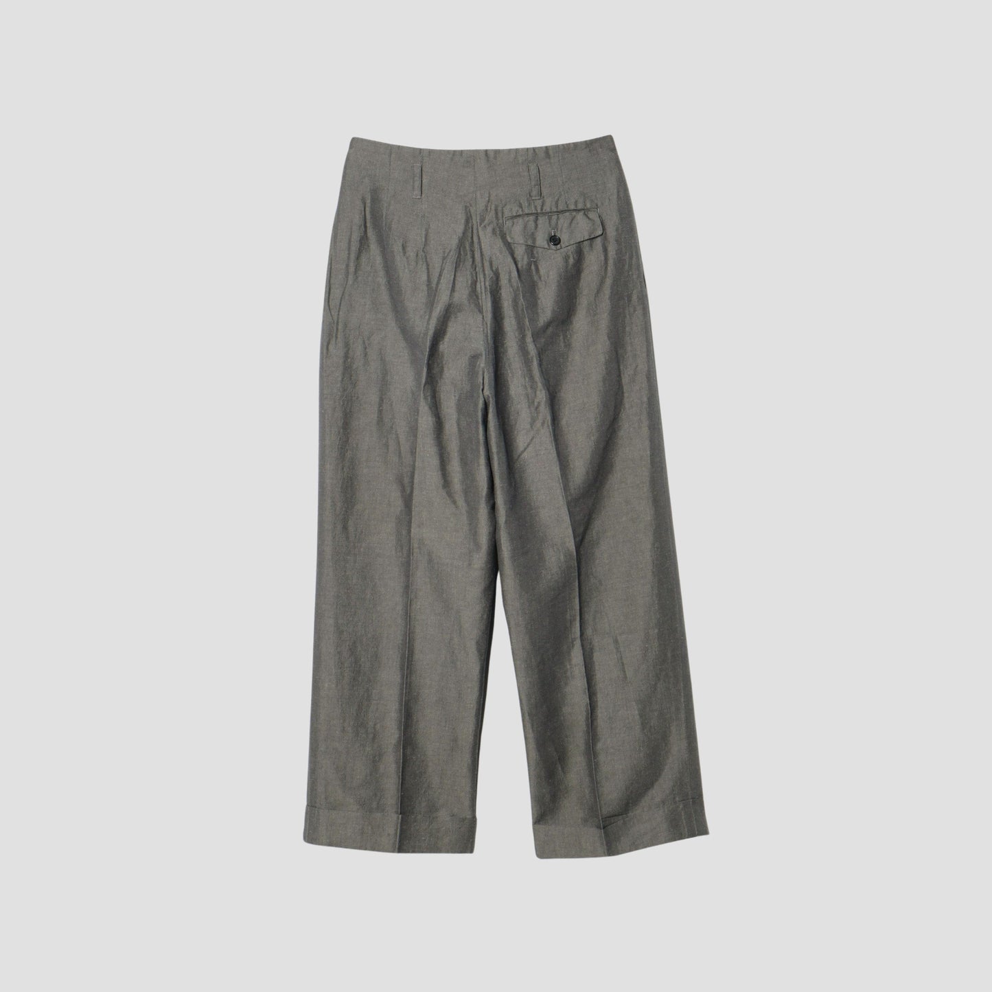 LINEN COTTON TROUSERS