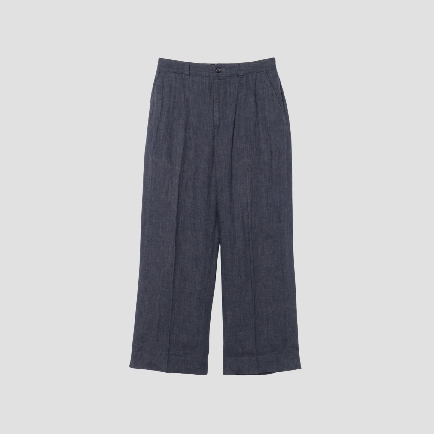 LINEN MELANGE TROUSERS