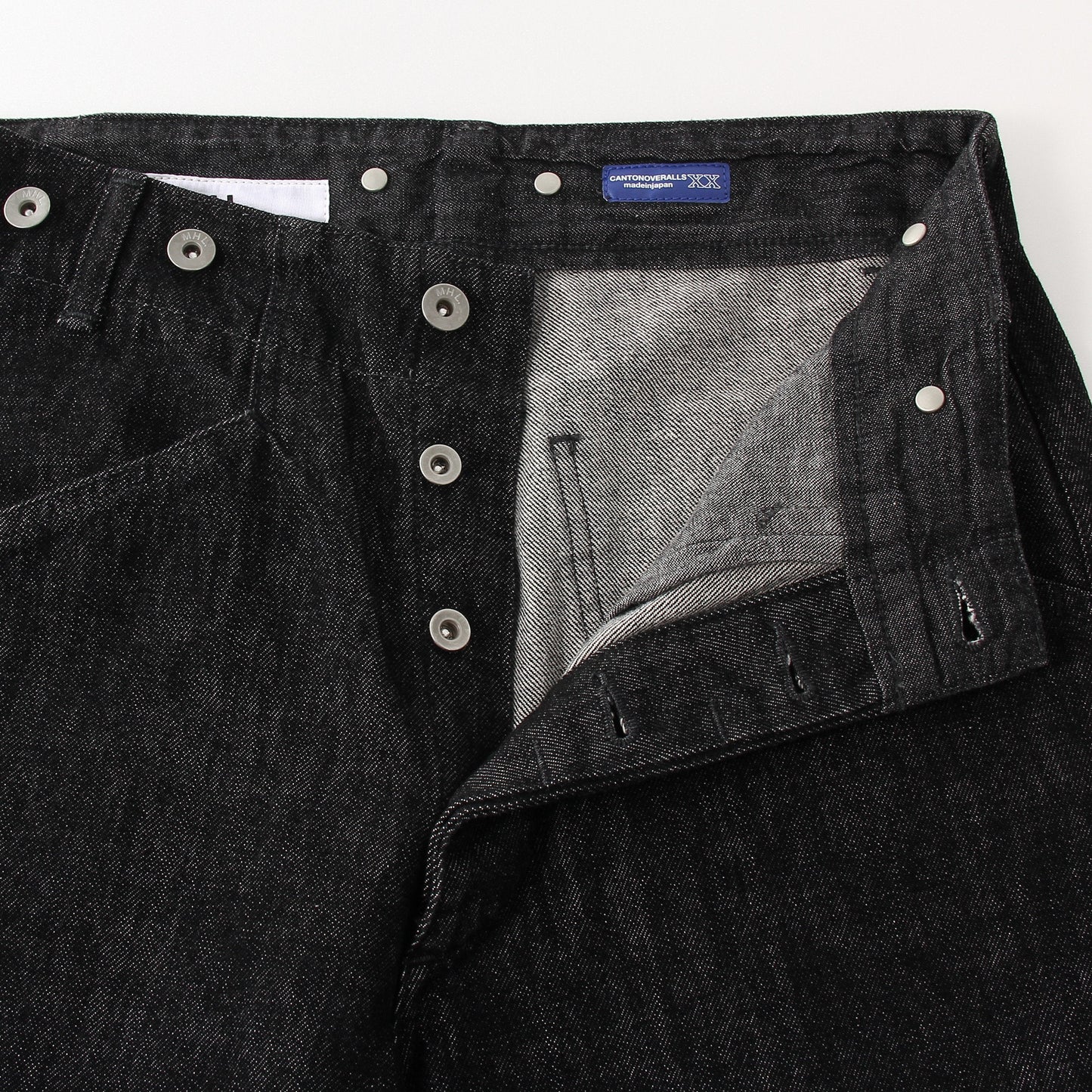 CANTON BLACK DENIM TROUSERS