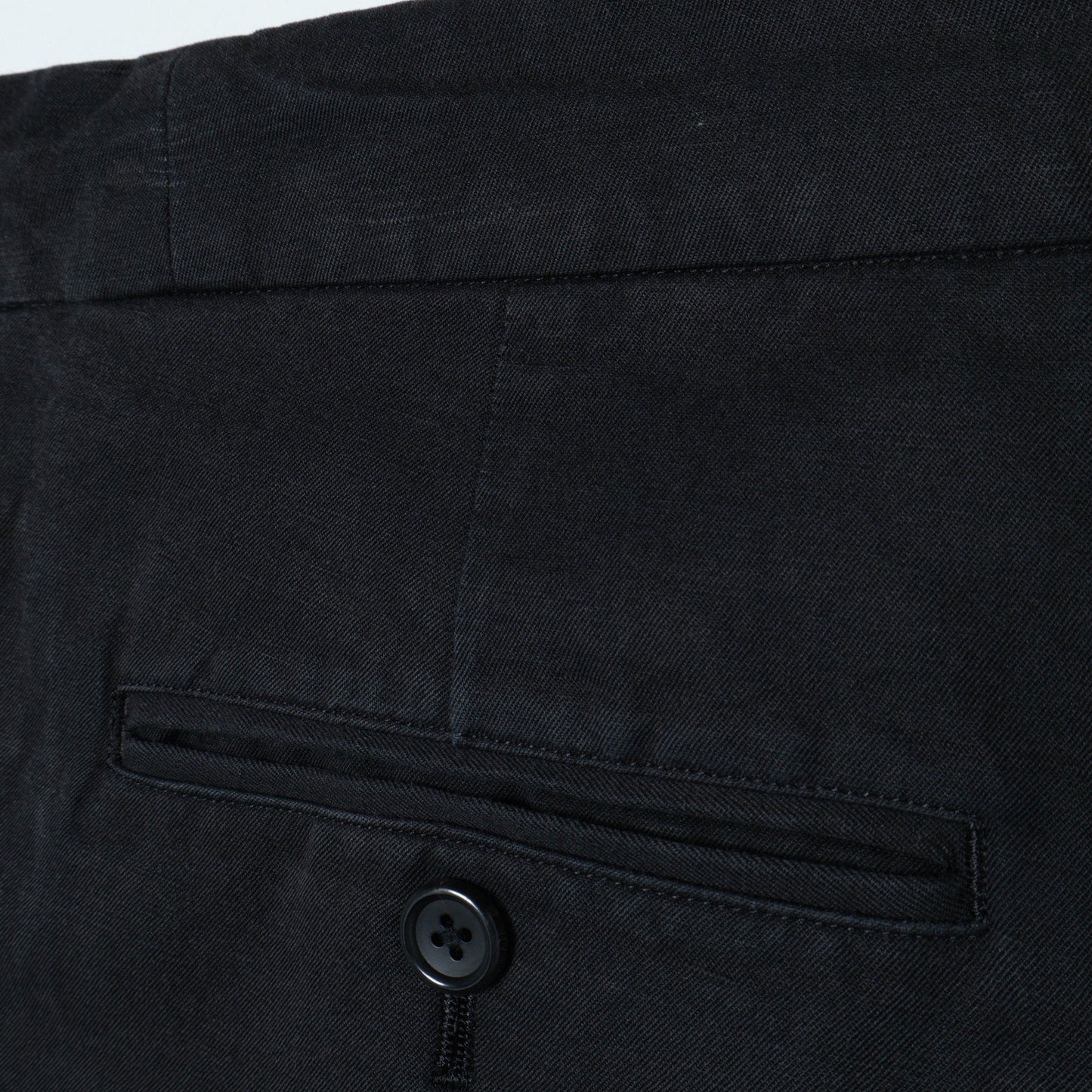LINEN COTTON TWILL TROUSERS