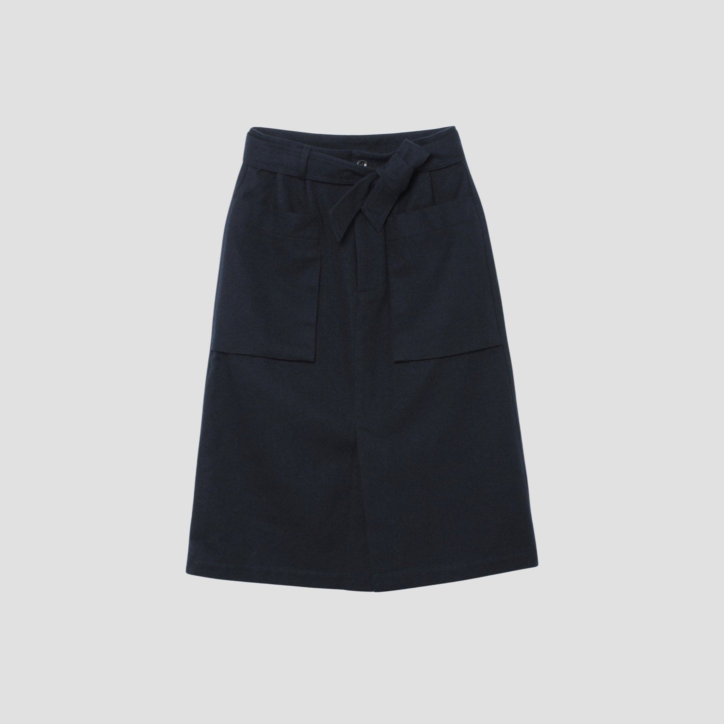 WOOL COTTON DRILL SKIRT