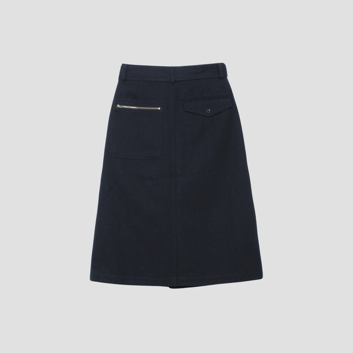 WOOL COTTON DRILL SKIRT