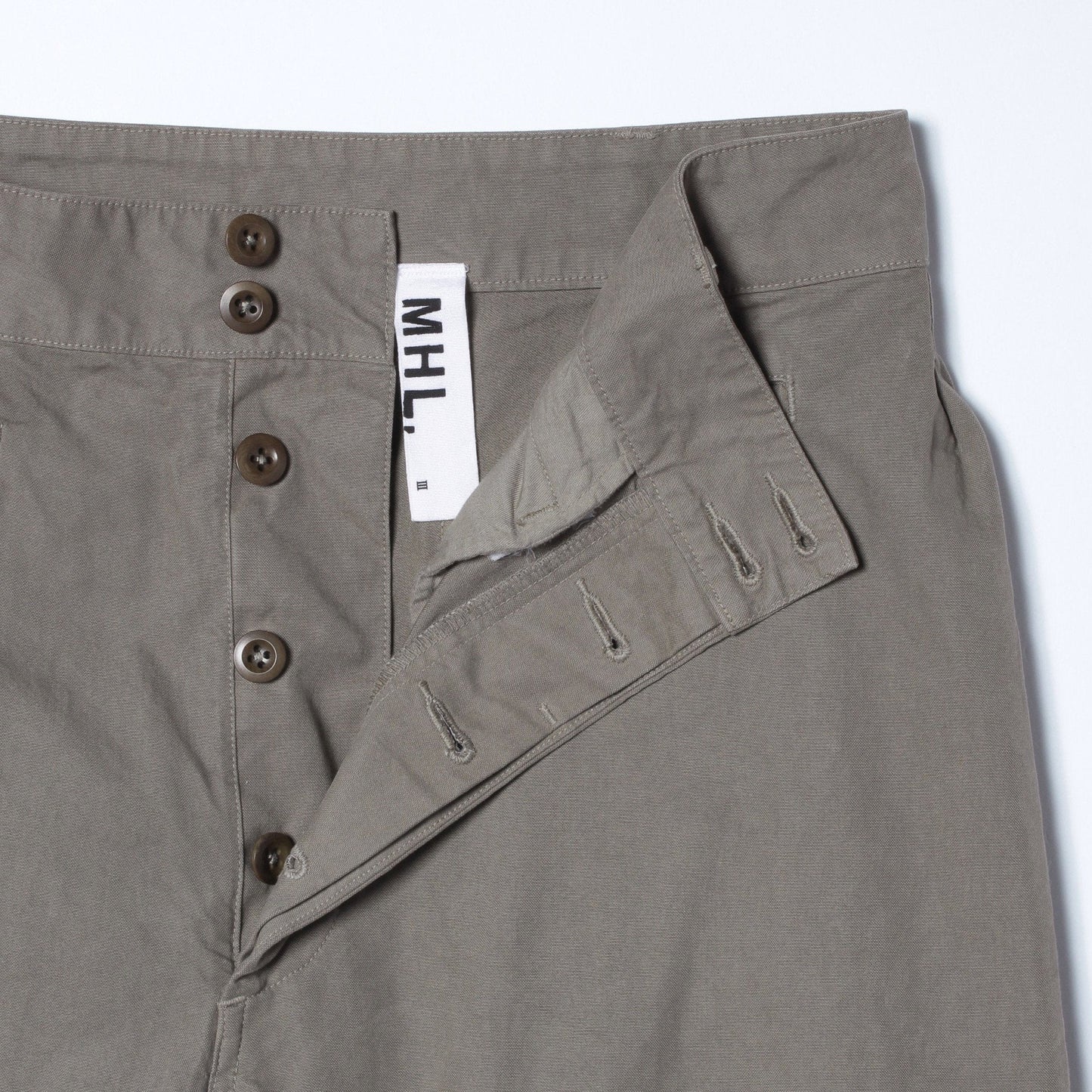 DRY CANVAS TROUSERS