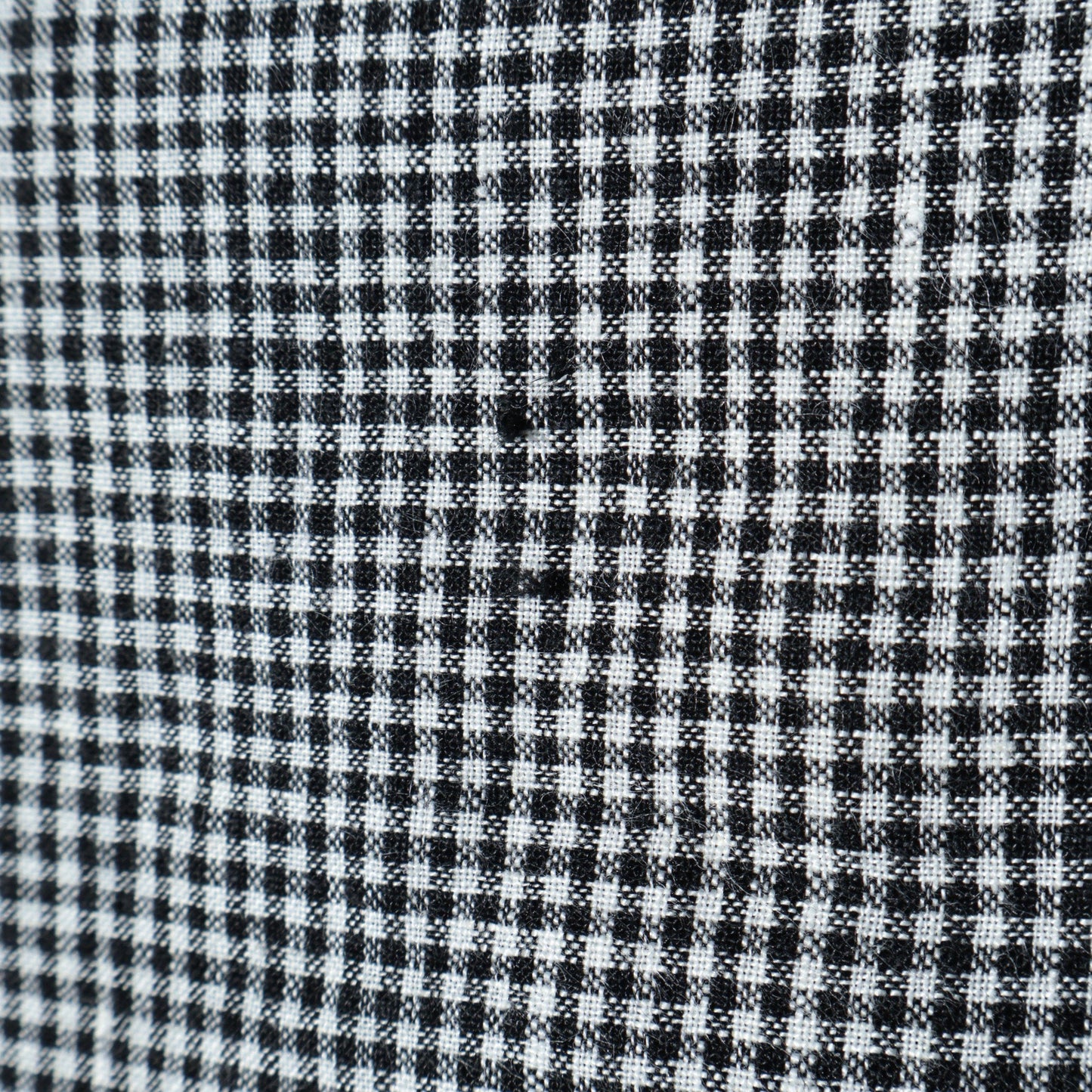 BLACK&WHITE SHIRTING LINEN DRESS