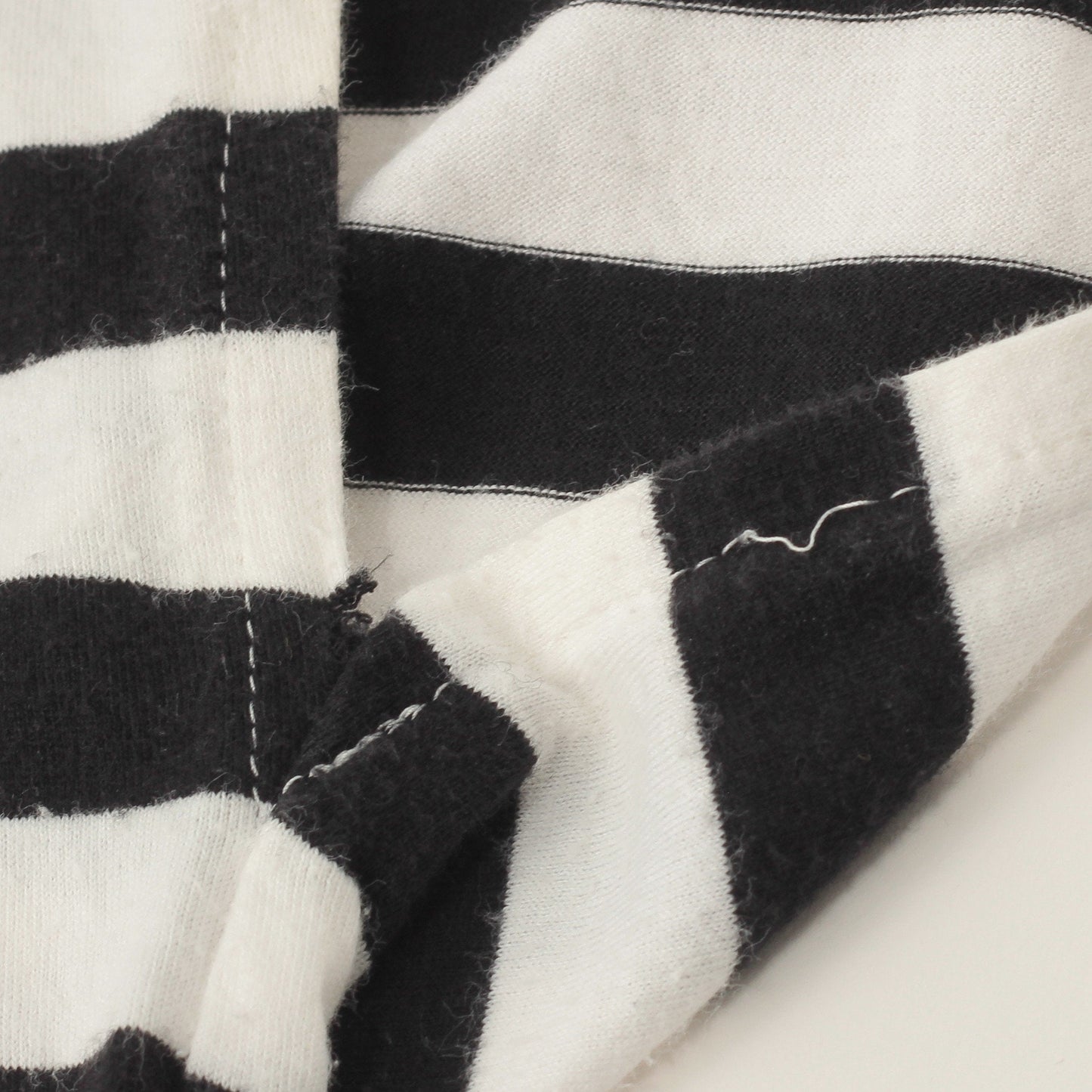 WIDE STRIPE COTTON JERSEY