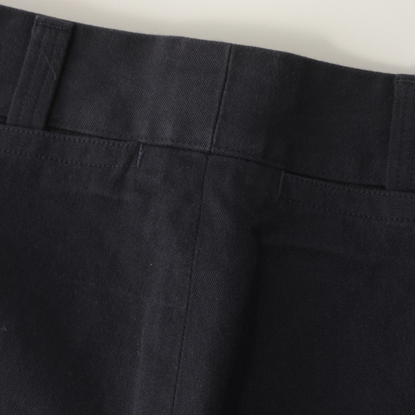 COTTON LINEN TWILL TROUSERS