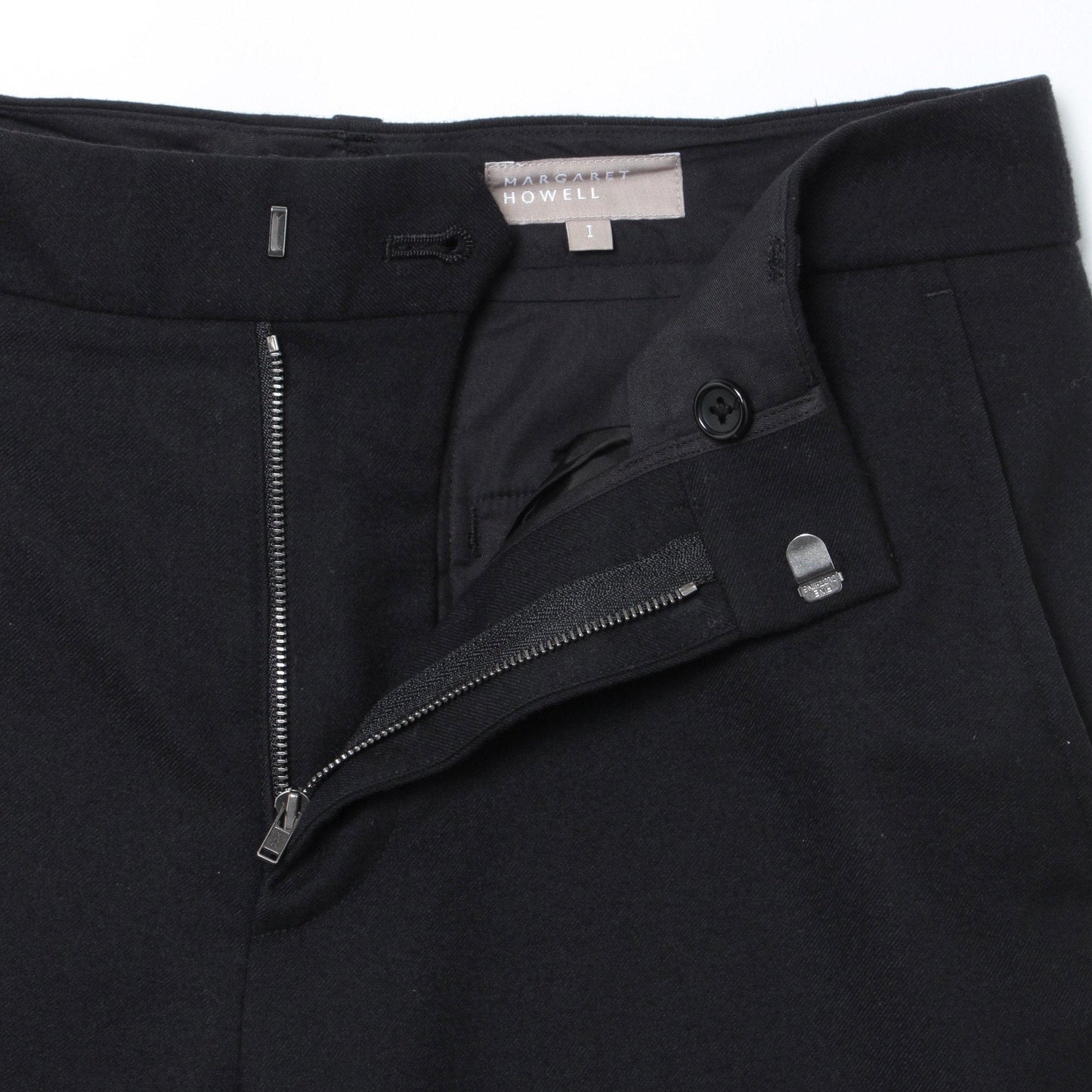 FINE WOOL FLANNEL TROUSERS