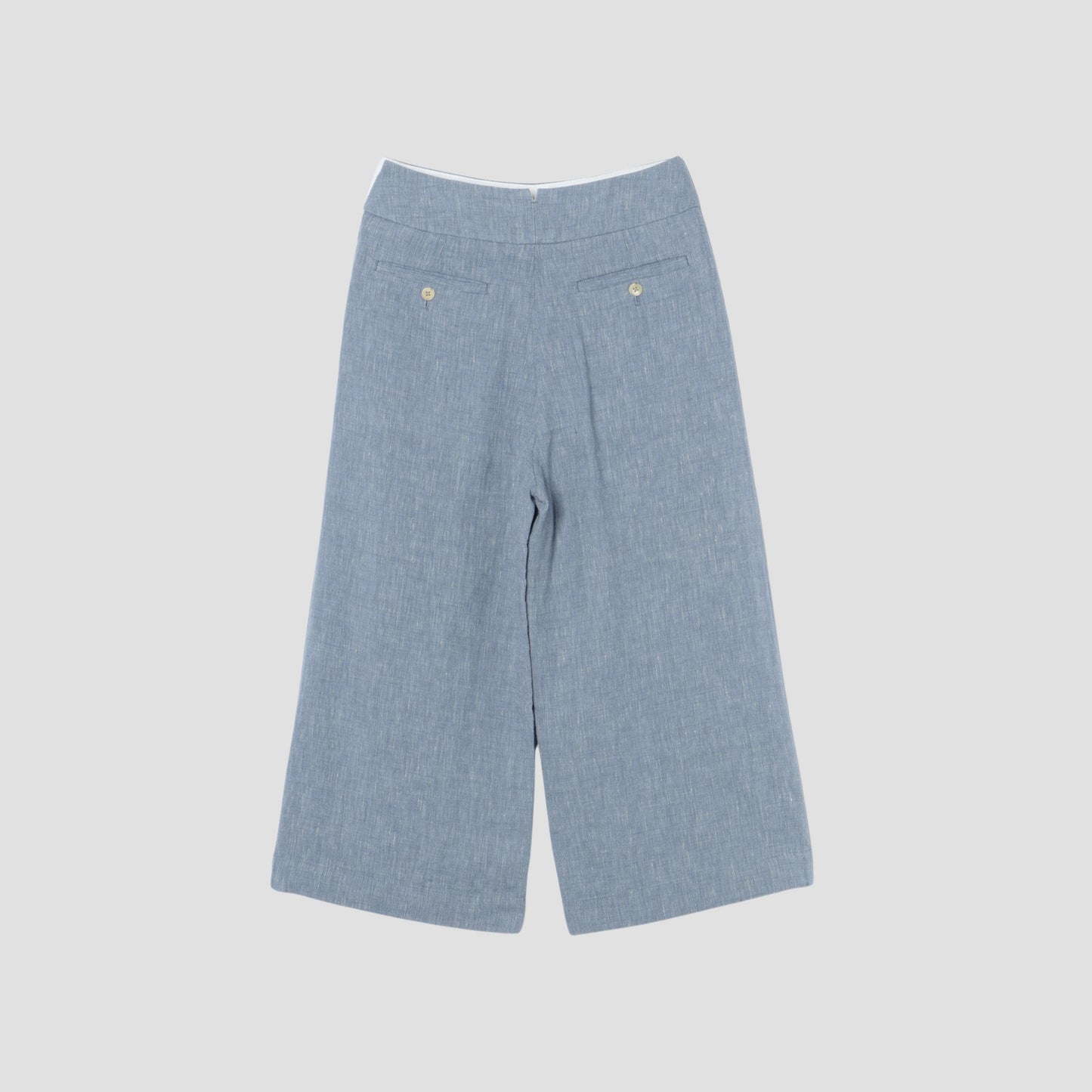 END ON END LINEN TROUSERS