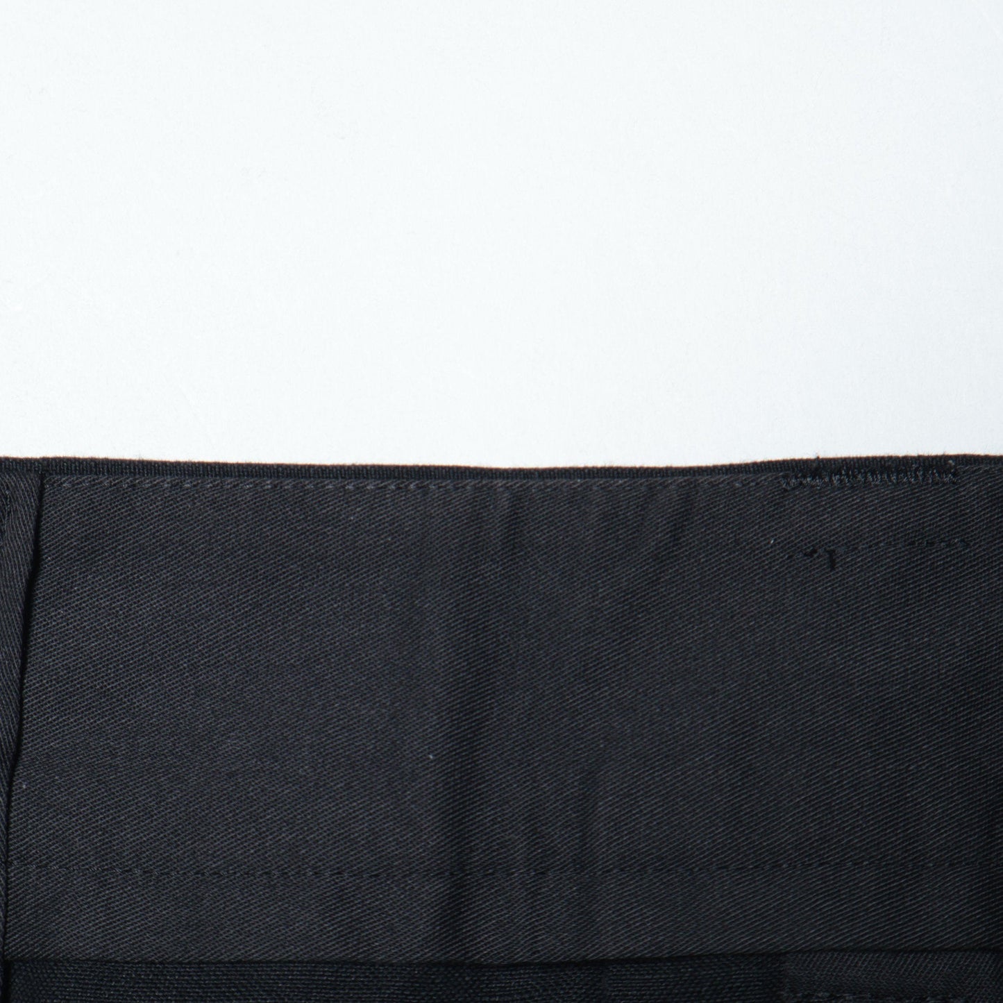 COTTON LINEN OXFORD TROUSERS