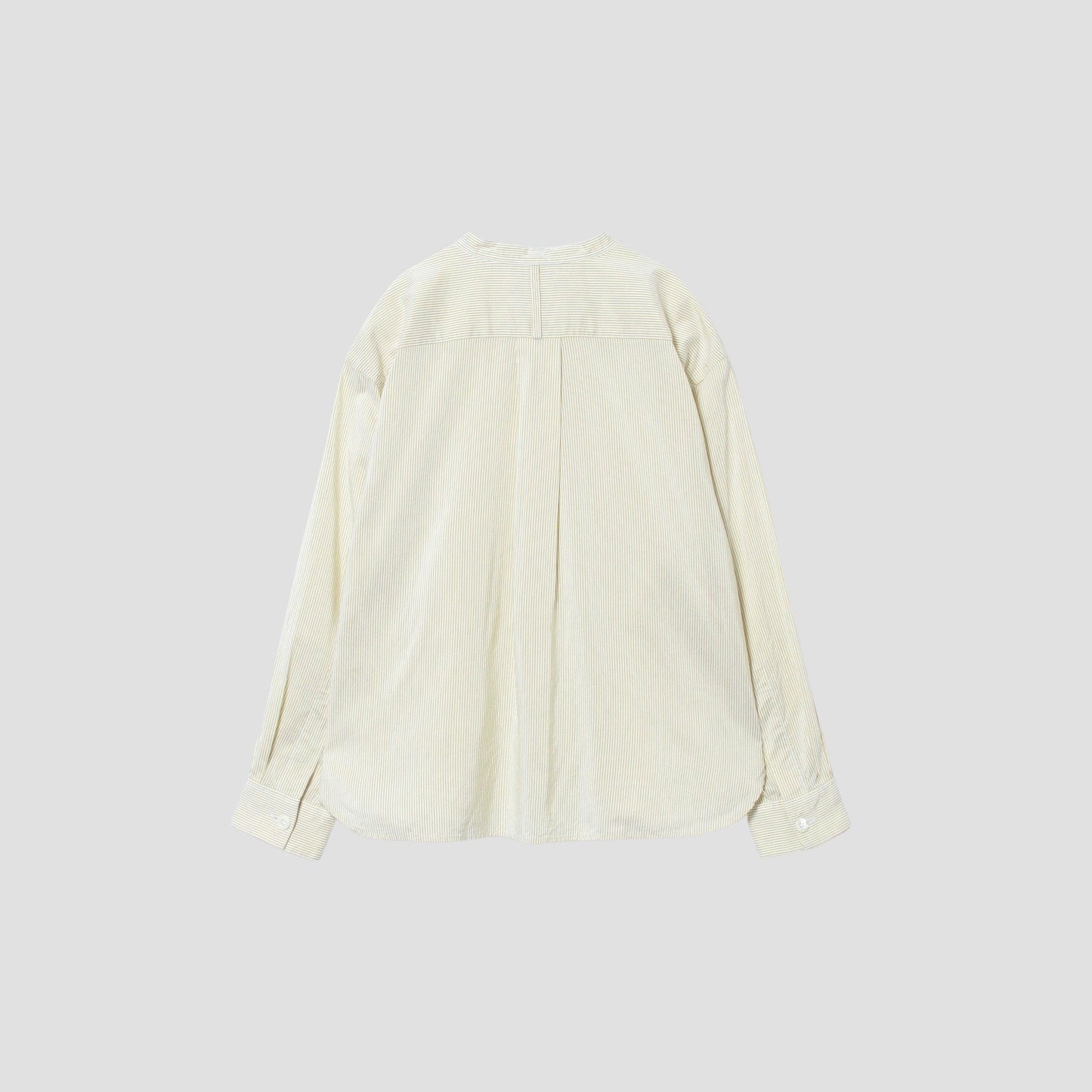 SILK COTTON STRIPE SHIRT