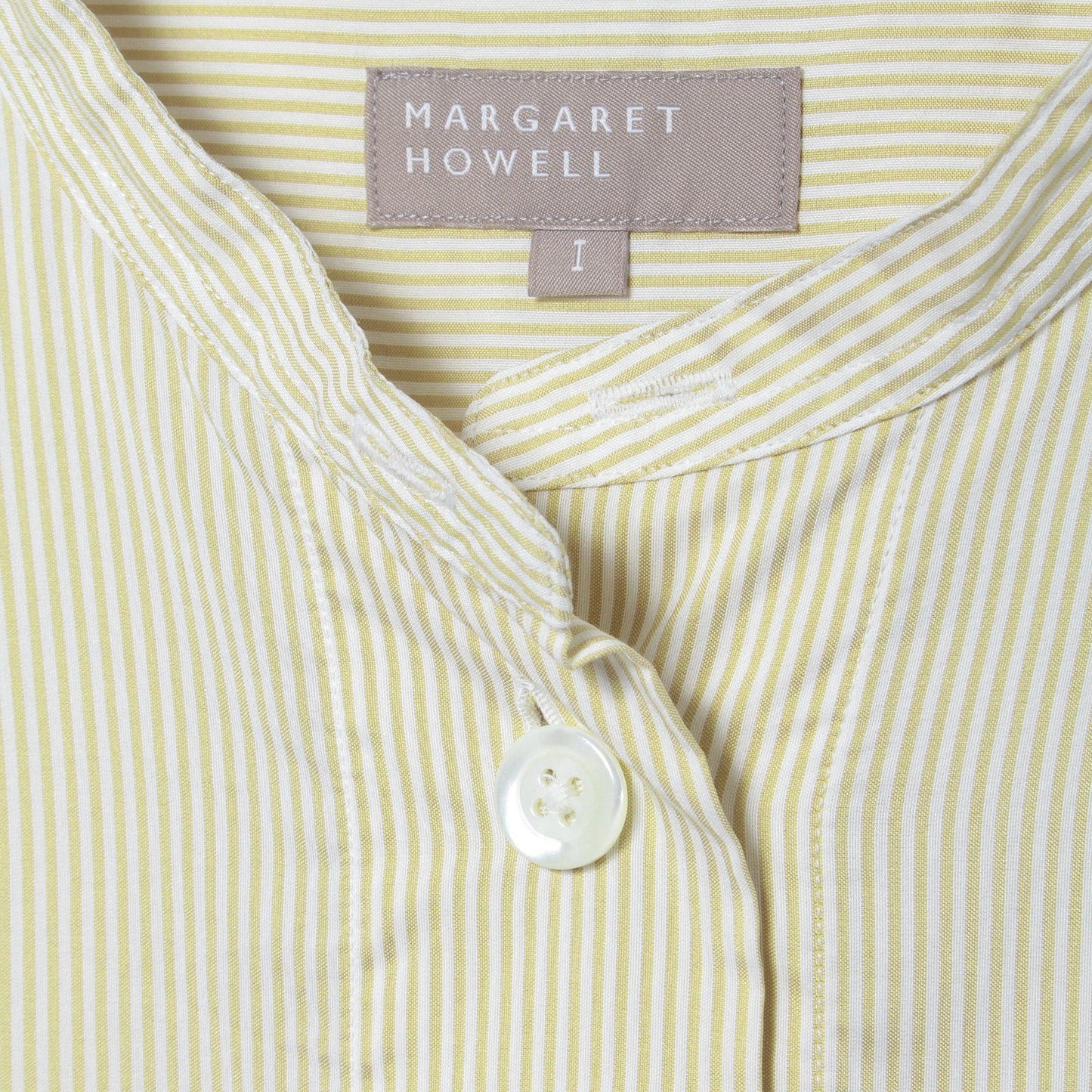 SILK COTTON STRIPE SHIRT