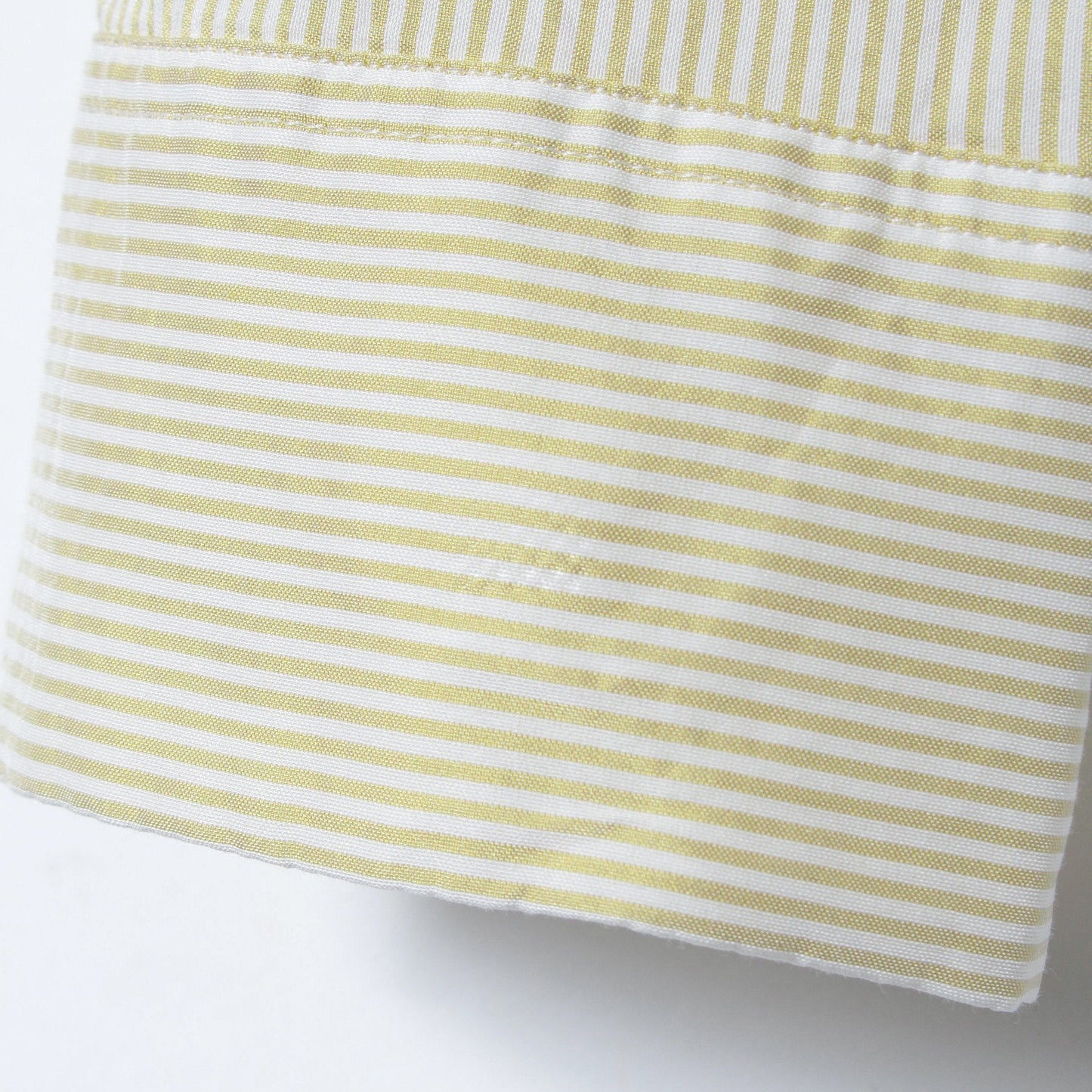 SILK COTTON STRIPE SHIRT