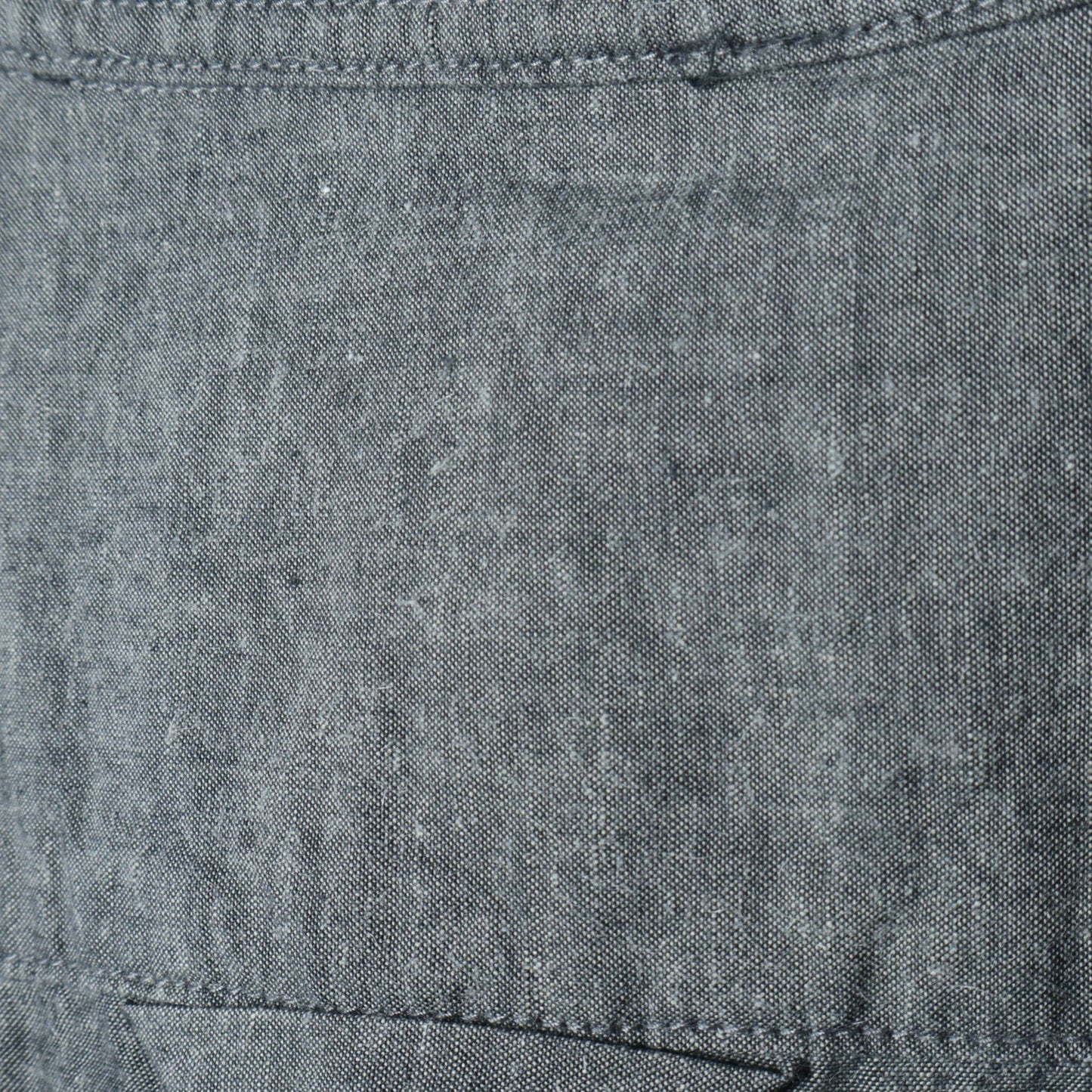 YARN DYE COTTON LINEN DRESS