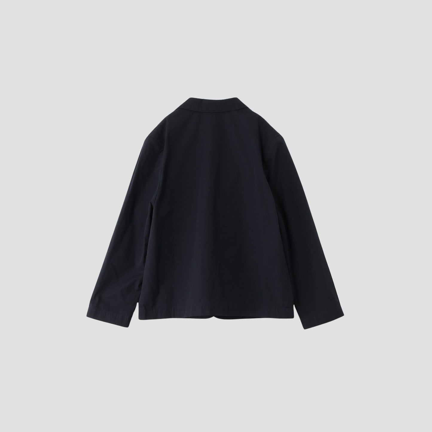 WASHED YARN DYE COTTON POPLIN JACKET