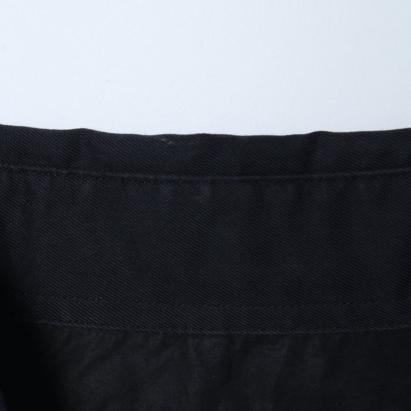 BLACK CHINTZ COTTON SHIRT