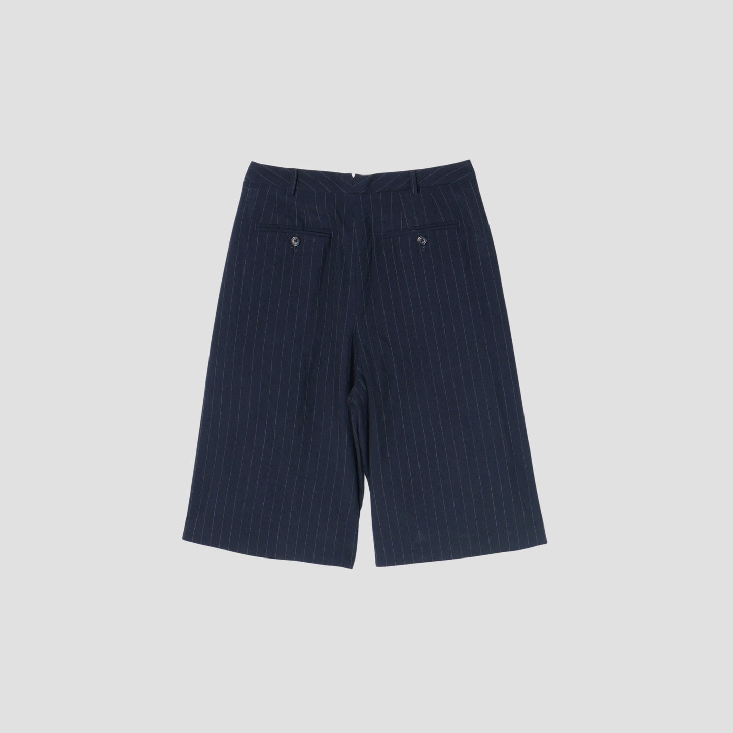 FINE PINSTRIPE WOOL TROUSERS