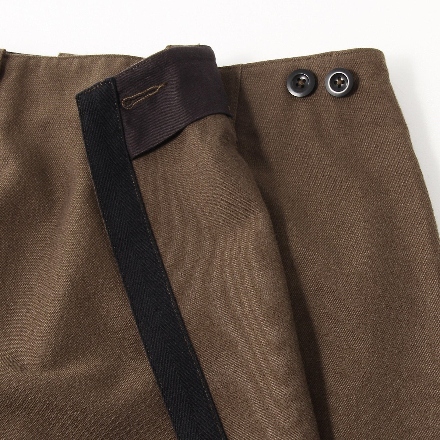 COTTON WOOL DRILL SKIRT