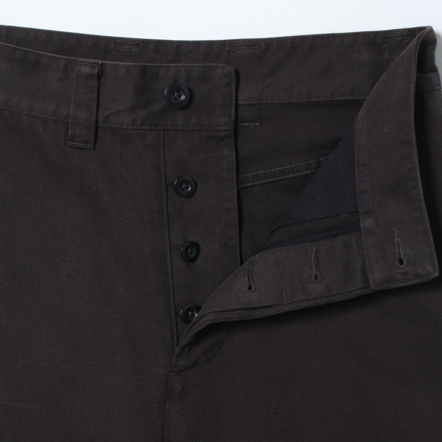 BRUSHED COTTON DRILL TROUSERS