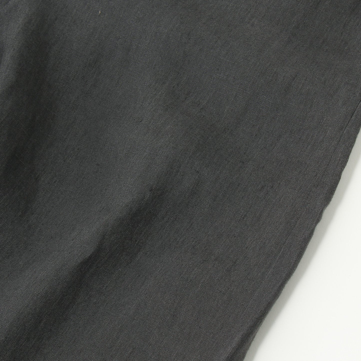 COATED LINEN PLAINWEAVE TROUSERS