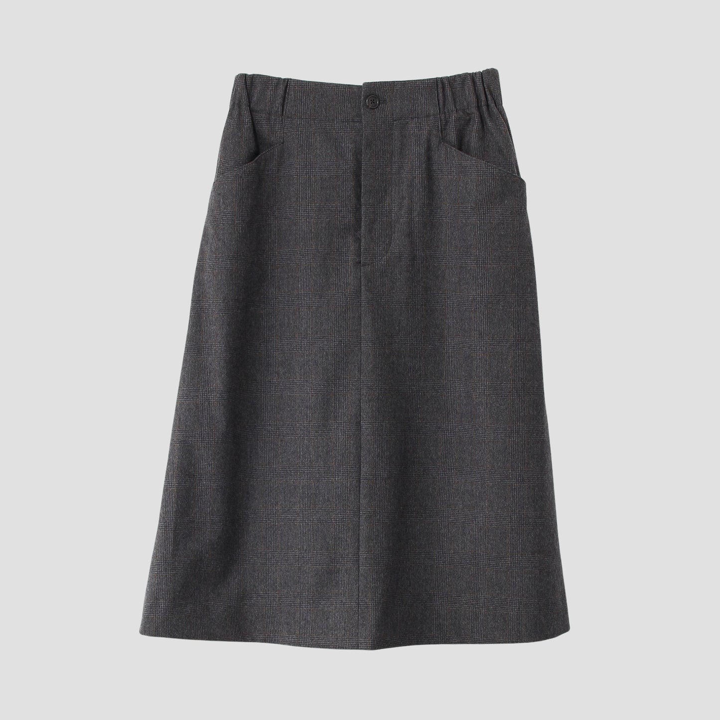 FLANNEL WOOL SKIRT