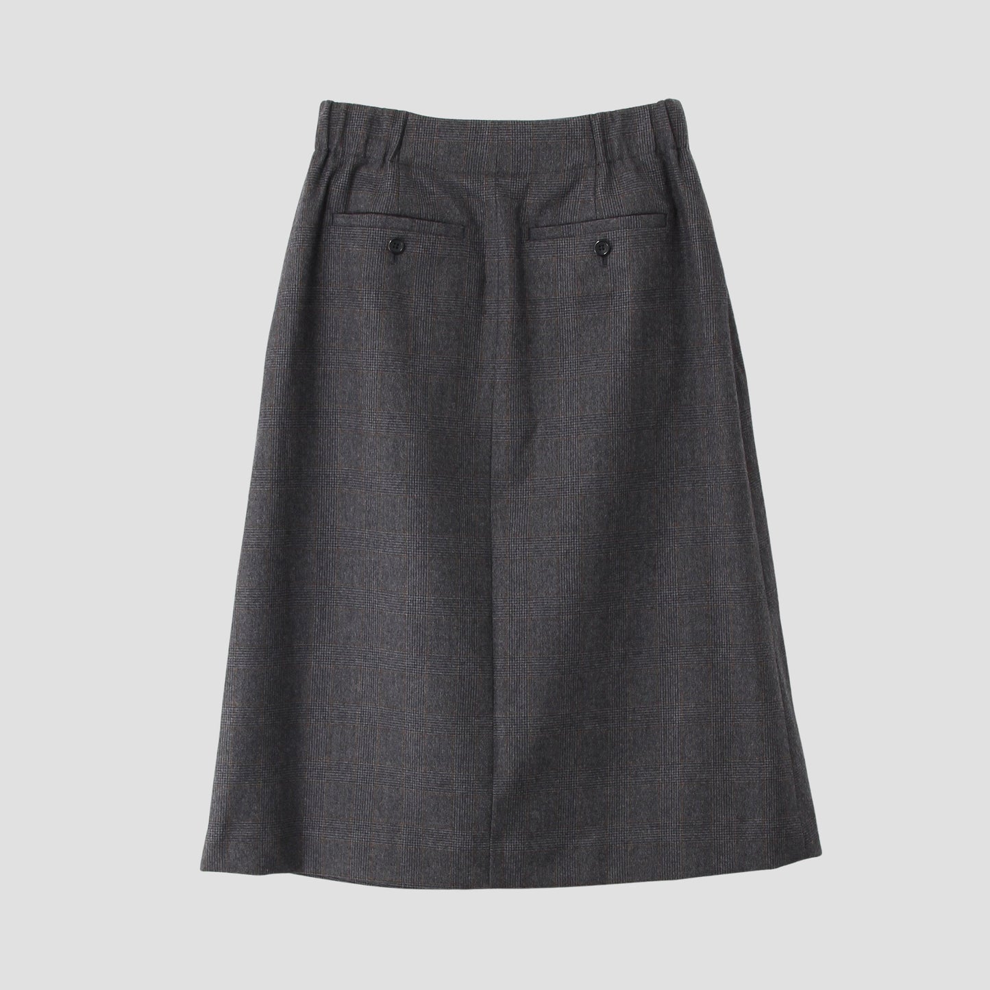 FLANNEL WOOL SKIRT