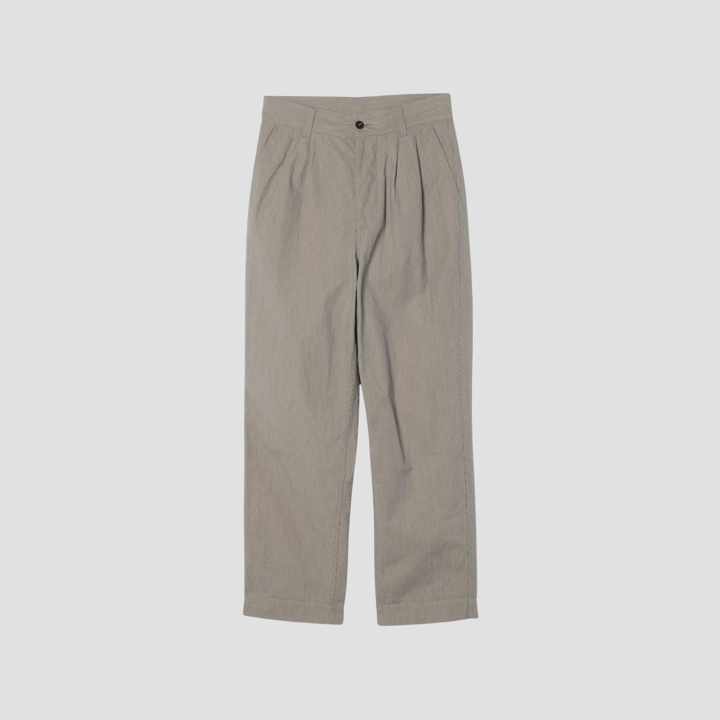 TINY STRIPE COTTON TROUSERS