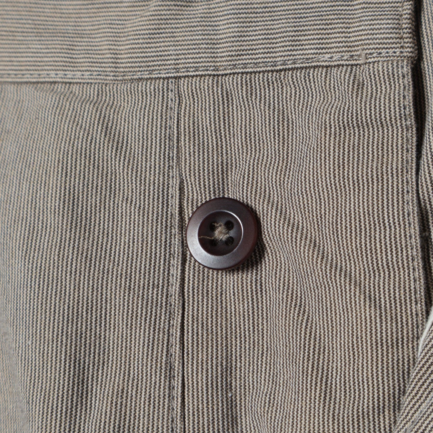 TINY STRIPE COTTON TROUSERS