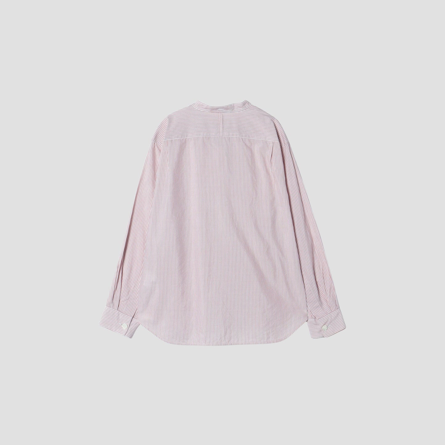 SILK COTTON STRIPE SHIRT