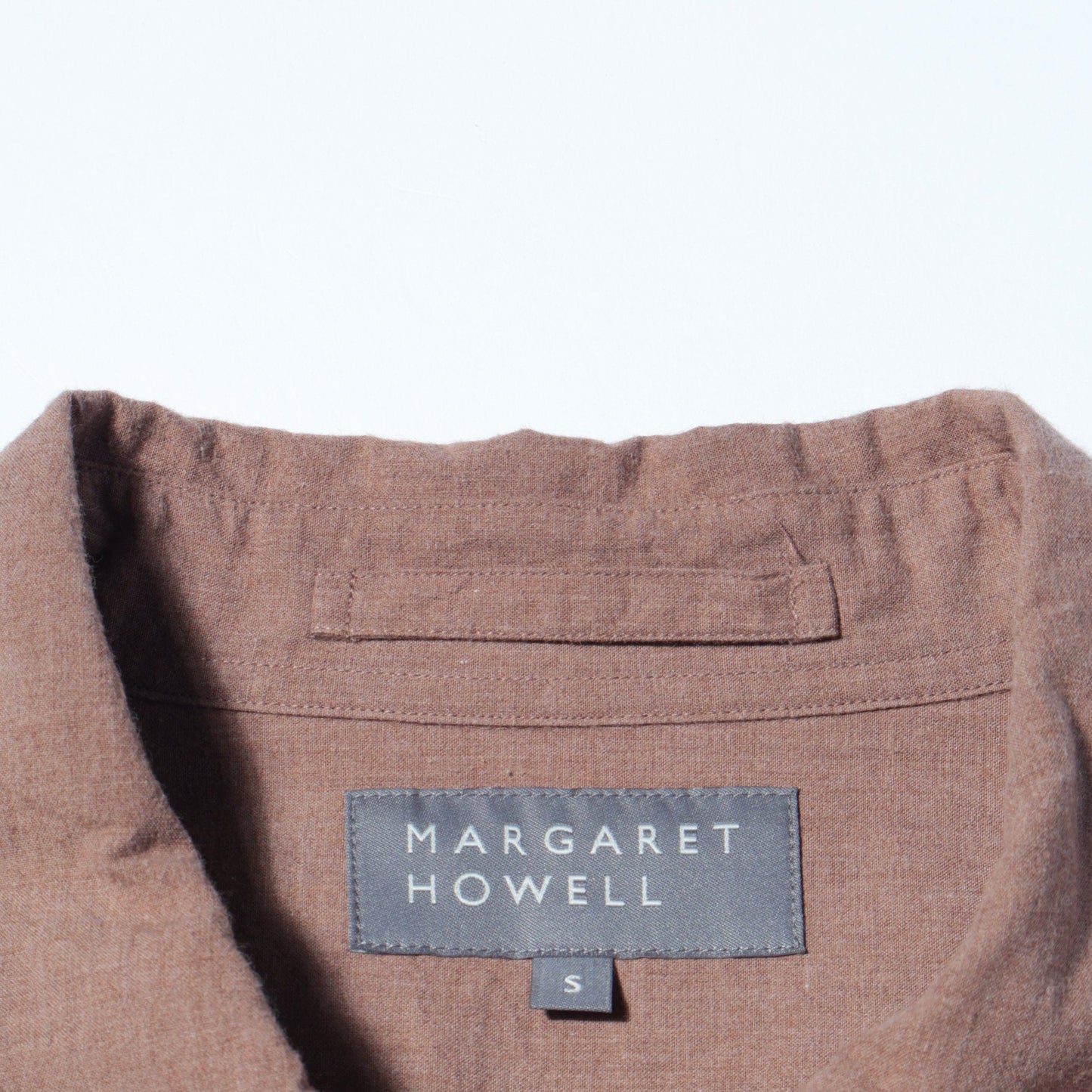 MELANGE COTTON POPLIN SHIRT