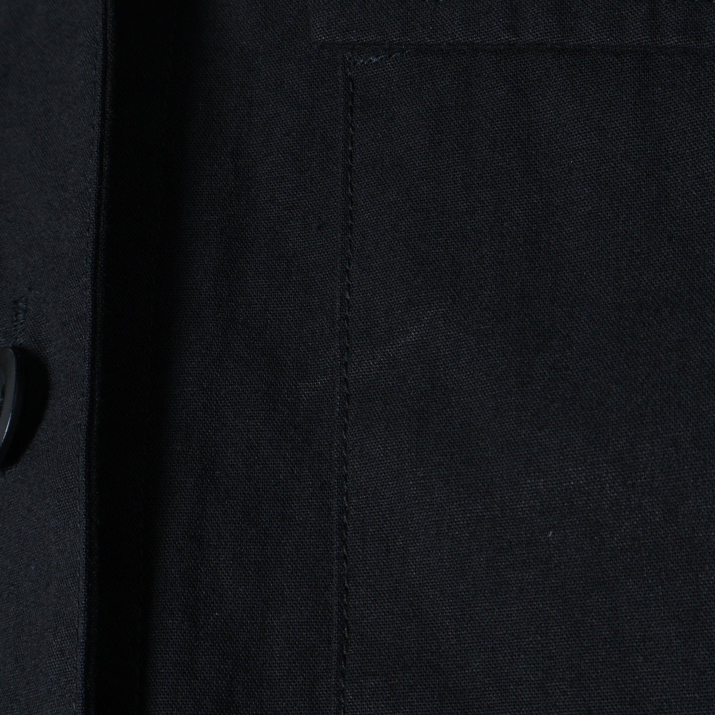 UNEVEN COTTON PLAINWEAVE SHIRT