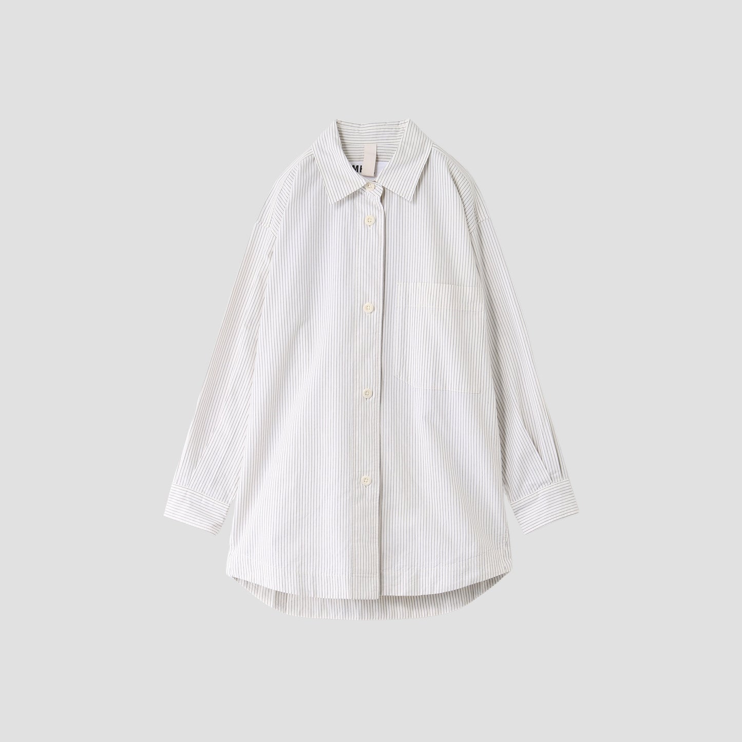 NARROW STRIPE COTTON SHIRT