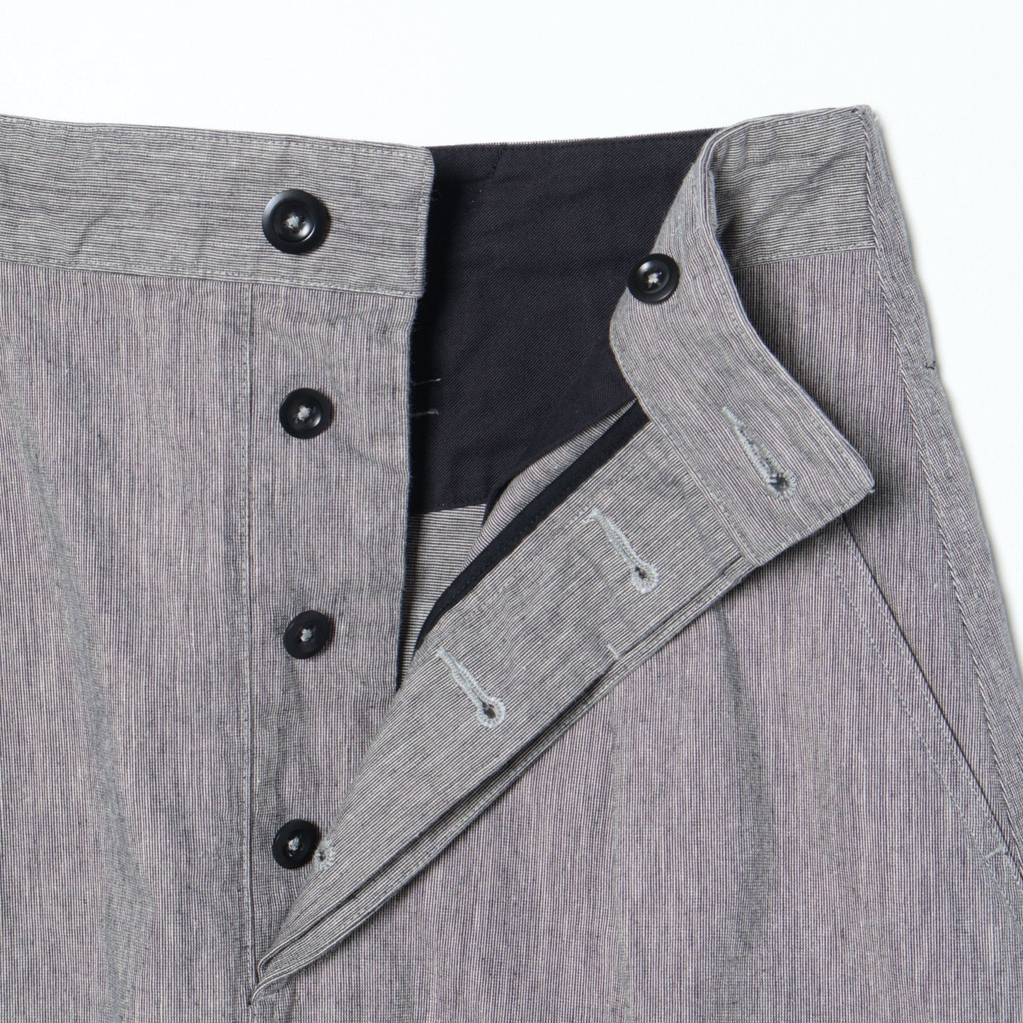 IRREGULAR END ON END COTTON LINEN SKIRT